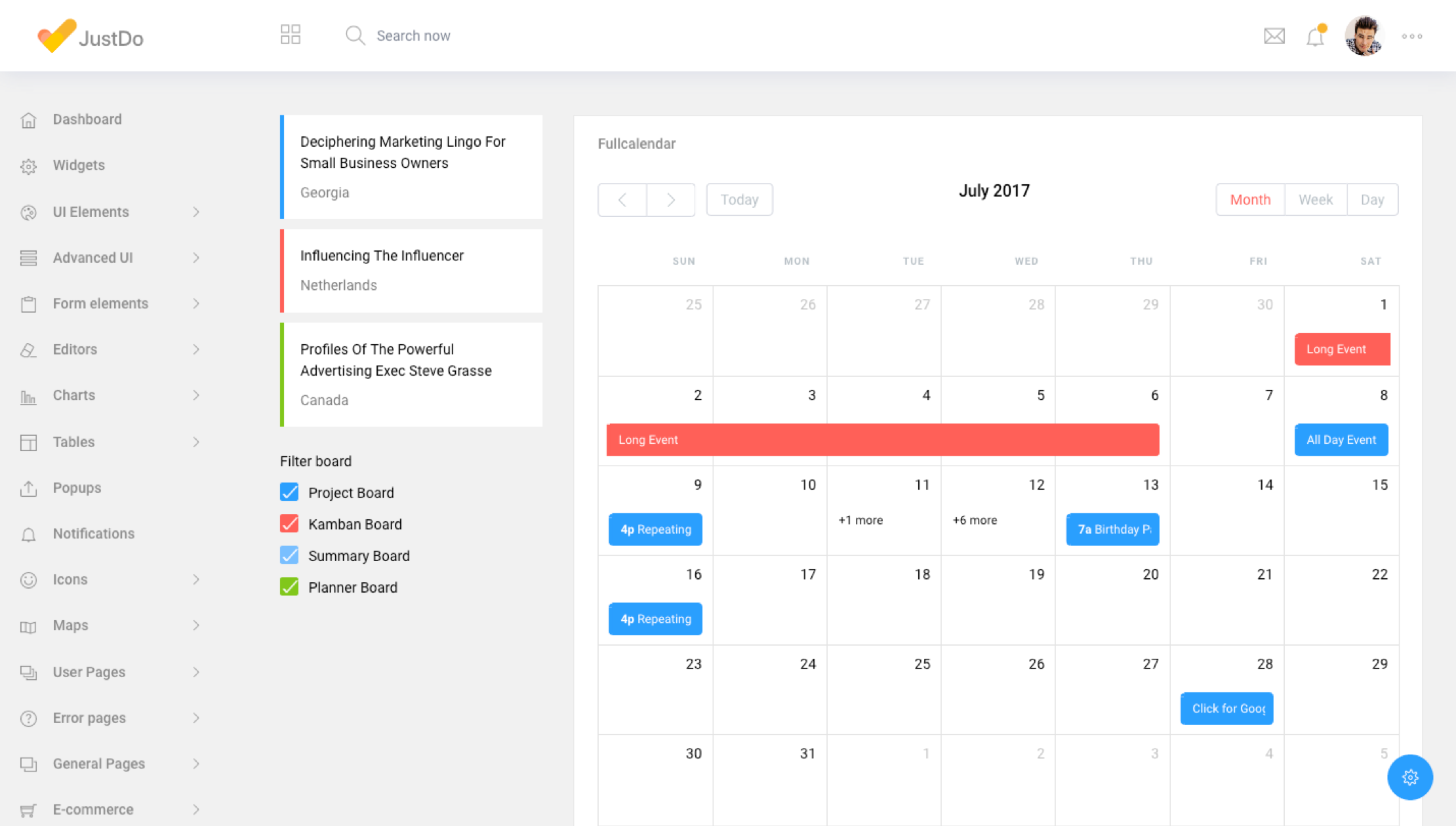 calendar