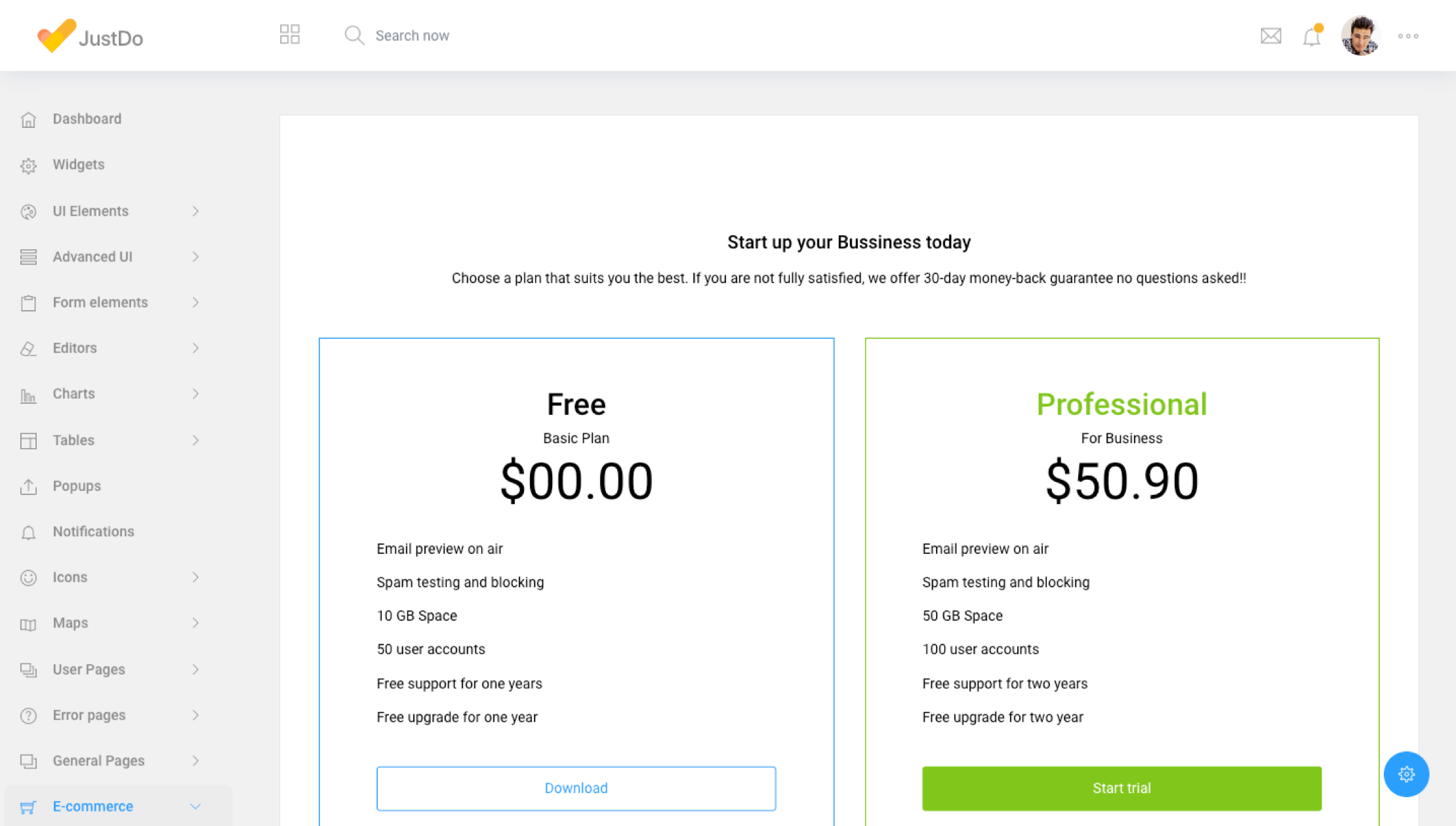 pricing